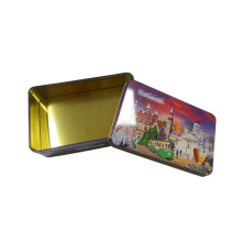 Fast Delivery In Low Price USB Gift Boxes Custom Logo USB Tea Candy Packaging Metal Tin Box